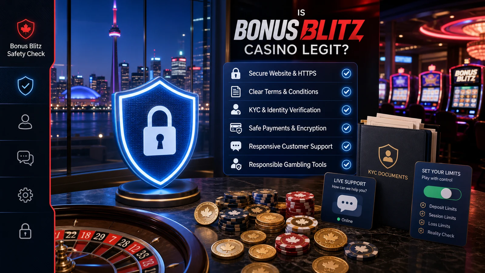 Is Bonus Blitz Casino Legit In Canada? My Safety Checklist content banner