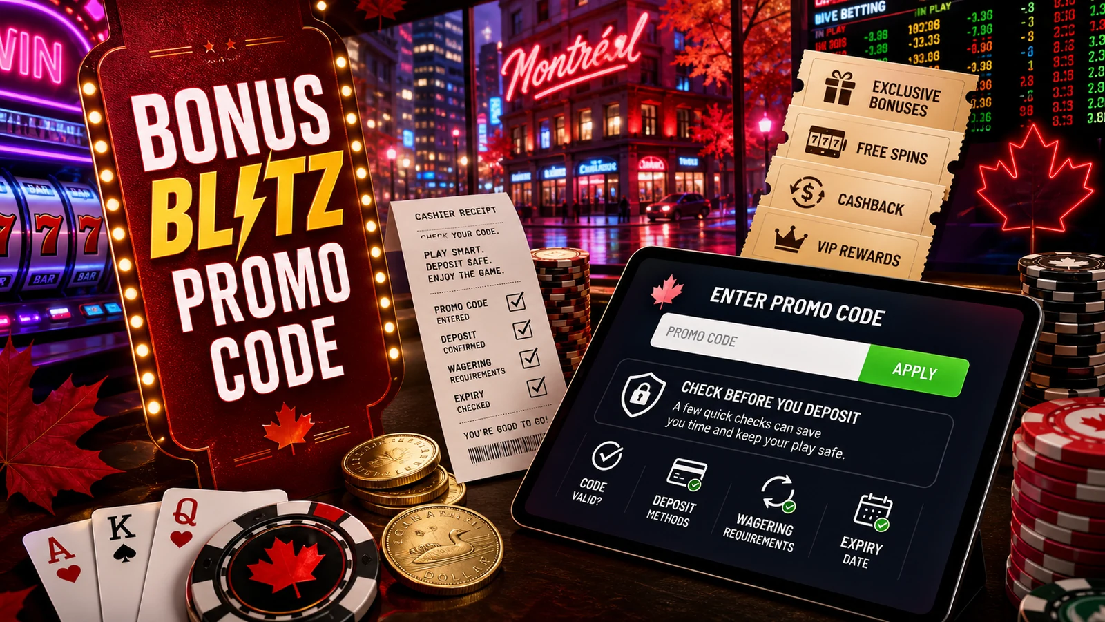 Bonus Blitz Casino Promo Code Canada: How I Would Check Codes Safely content banner