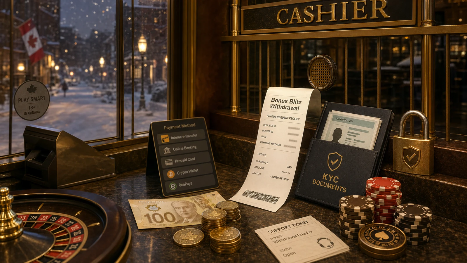 Bonus Blitz Casino Withdrawal Canada: Cashout Checks Before You Play content banner